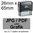 Shiny Printer S-846 65x26mm mit Textplatte nach Ihrer Vorlage als PDF, JPG, PNG oder GIF
