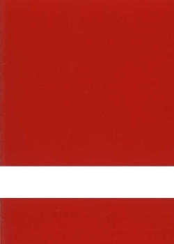 Rot / Weiß Laser & Gravier Aufkleberfolie 20x30cm