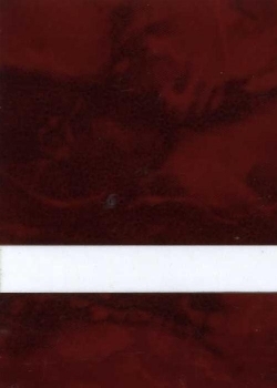 Rot marmoriert / Weiß Laser & Gravier Aufkleberfolie 20x30cm